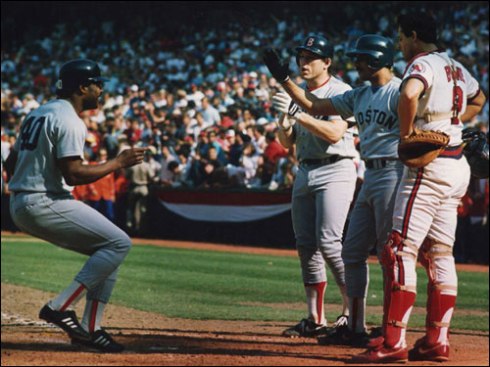 Hendu's Homer against the Angels
